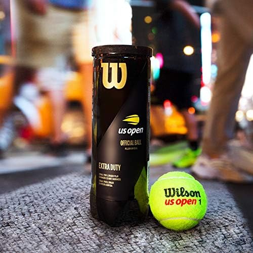 Wilson US Open Extra Duty Tennis Ball 3 Ball Can