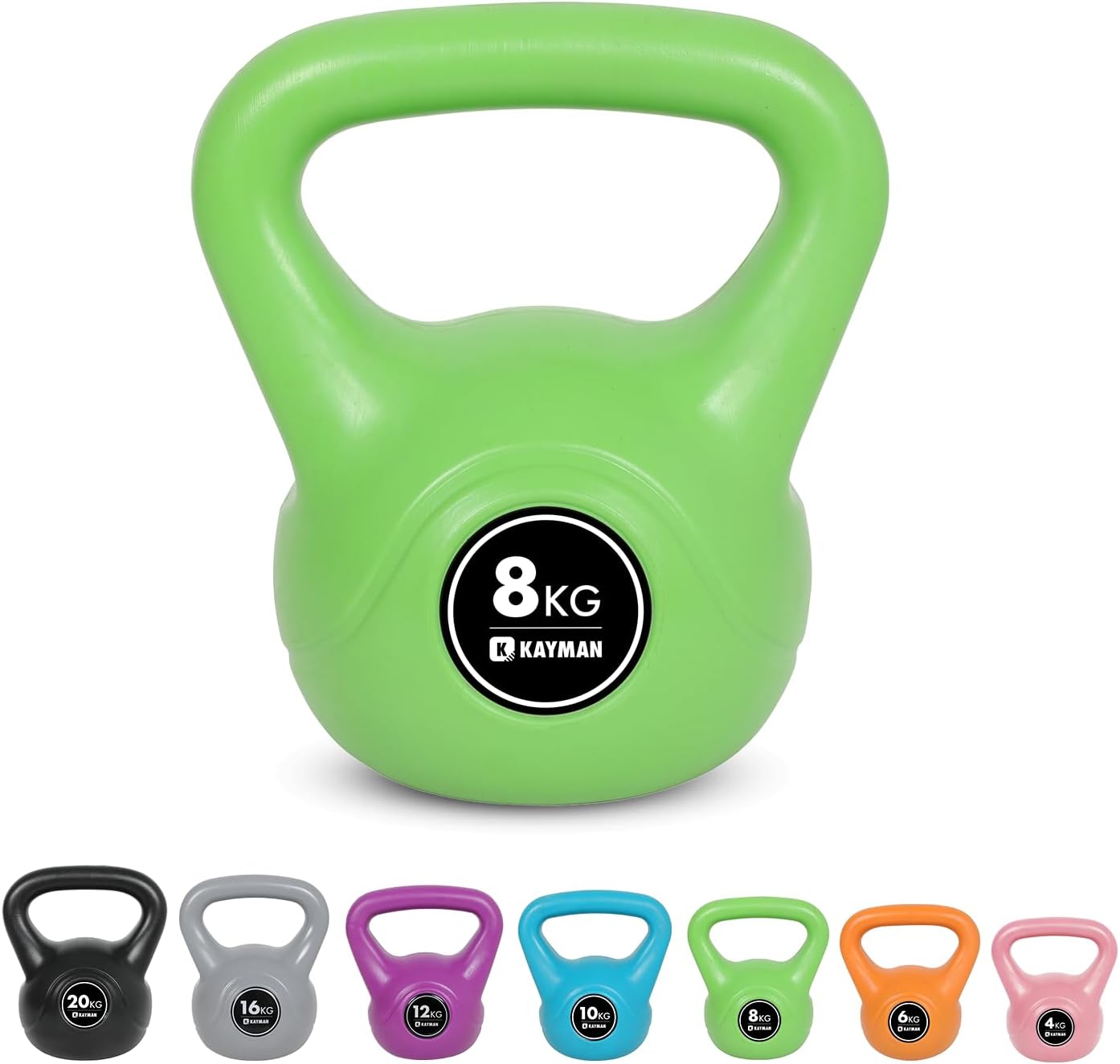 Kayman Kettlebell 4KG, 6KG, 8KG, 12KG, 16KG, 20KG
