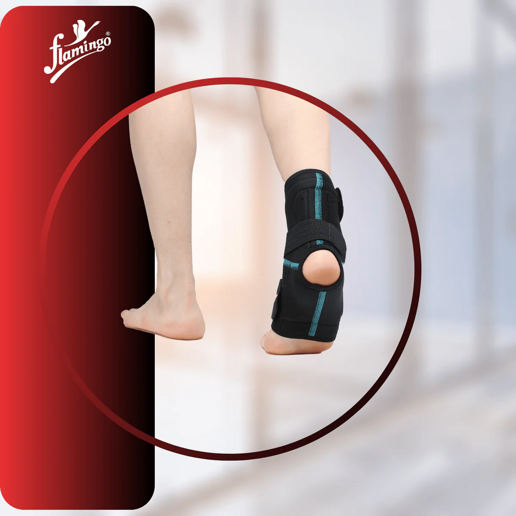 دعامة كاحل قابلة للتعديل (نيوبرين)